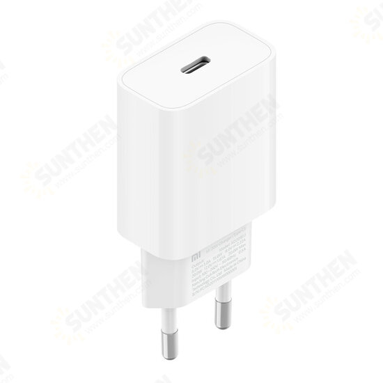 20W PD3.0 Fast Charging USB-C Charger Adapter Support PD3.0 BC1.2 FCP AFC EU Plug For iPhone Xiaomi Redmi POCO X3 Pro OnePlus 9 Pro