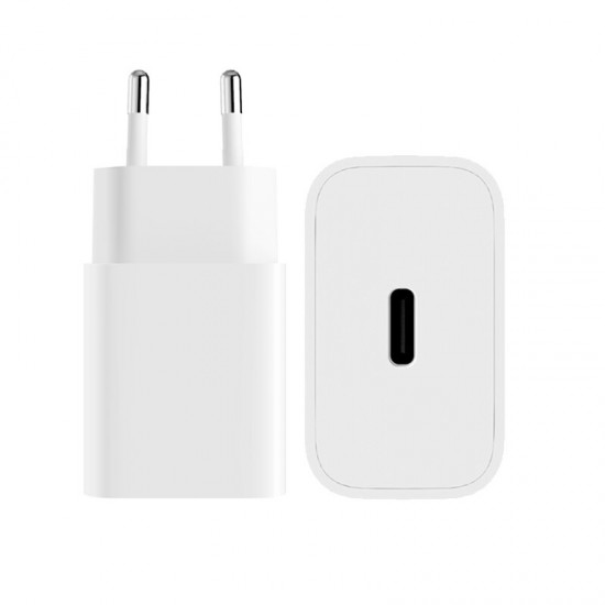20W PD3.0 Fast Charging USB-C Charger Adapter Support PD3.0 BC1.2 FCP AFC EU Plug For iPhone Xiaomi Redmi POCO X3 Pro OnePlus 9 Pro