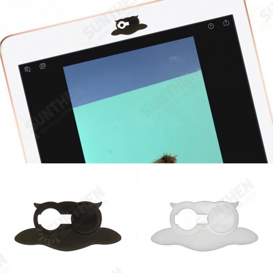 3/6 pcs Webcam Cover Protector Plastic Portable Camera Cover For Mobile Phone Laptop Tablet Notebook