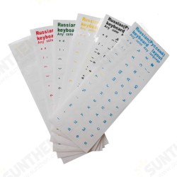 Russian Laptop Keyboard Sticker Keycap Stickers Transparent Cover Notebook Desktop Laptop Russian Laptop Keyboard Sticker Keycap Stickers Transparent Cover Notebook Desktop Laptop