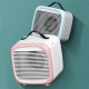 USB Mini Air Conditioner Fan Personal Air Cooler Desktop Cooling Fan Air Purifier Humidifier for Home Office Dorm Car