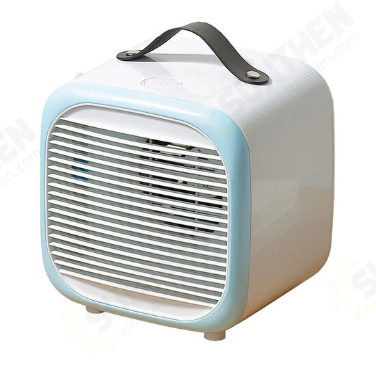 USB Mini Air Conditioner Fan Personal Air Cooler Desktop Cooling Fan Air Purifier Humidifier for Home Office Dorm Car