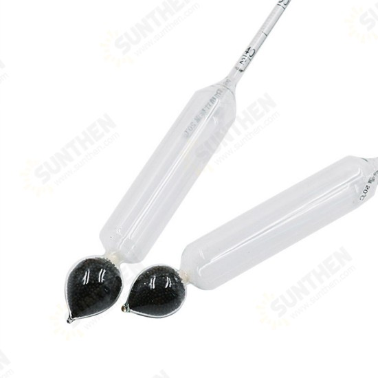 0-100 Alcohol Hydrometer Testers Thermometer Set for Home Brew Liquor