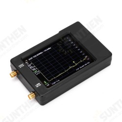 100kHz-350MHz 2.8 Inch Handheld Two Inputs Tiny Spectrum Analyzer Touch Screen Spectrum Analyzer 100 KHz-350MHz Input Frequency 100kHz-350MHz 2.8 Inch Handheld Two Inputs Tiny Spectrum Analyzer Touch Screen Spectrum Analyzer 100 KHz-350MHz Input Frequency