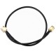 2Pcs 30cm SMA Male to Male RG174 RF Cables For NanoVNA Vector Network Analyzer HF VHF UHF Antenna Analyzer