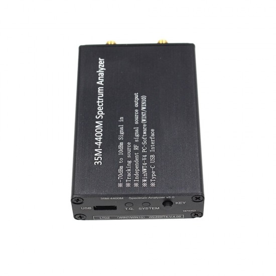 35-4400MHz Spectrum Analyzer Signal Track Source Module RF Frequency Domain Analysis Tool