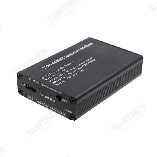 35-4400MHz Spectrum Analyzer Signal Track Source Module RF Frequency Domain Analysis Tool