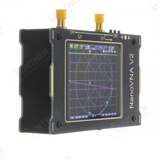 3G Vector Network Analyzer 50KHz~3GHz S-A-A-2 NanoVNA V2 Antenna for Windows