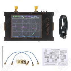 3G Vector Network Analyzer 50KHz~3GHz S-A-A-2 NanoVNA V2 Antenna for Windows 3G Vector Network Analyzer 50KHz~3GHz S-A-A-2 NanoVNA V2 Antenna for Windows