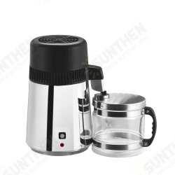 4 Liter Stainless Steel Water Distiller Distilling Pure Water Purifier Machine 4 Liter Stainless Steel Water Distiller Distilling Pure Water Purifier Machine