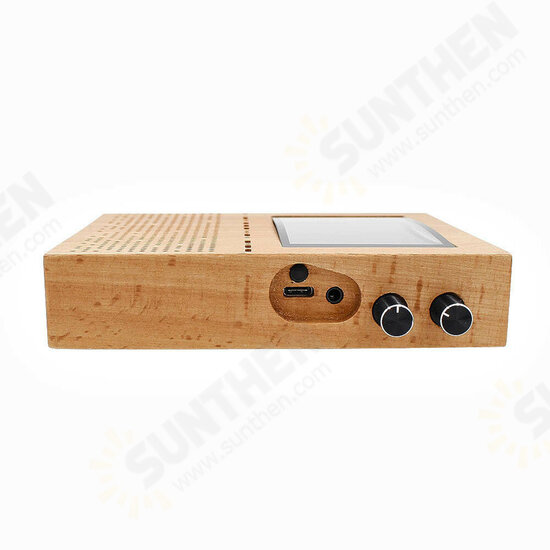 50KHz-200MHz / 400MHz-2GHz Malachite Receiver SDR Software Radio DSP Noise Reduction Full Mode 3.5 Inch with Capacitive Touch Screen