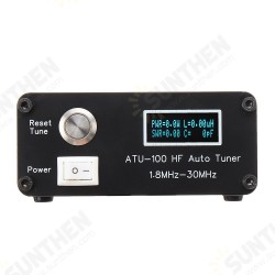 ATU100 Automatic Antenna Tuner 100W 1.8-30MHz Assembled For 5-100W Shortwave Radio Stations ATU-100 ATU100 Automatic Antenna Tuner 100W 1.8-30MHz Assembled For 5-100W Shortwave Radio Stations ATU-100