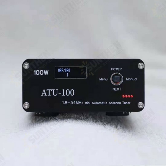 ATU100 Automatic Antenna Tuner QRP/QRO Dual-Mode Compatible External (Built-in Battery Version)