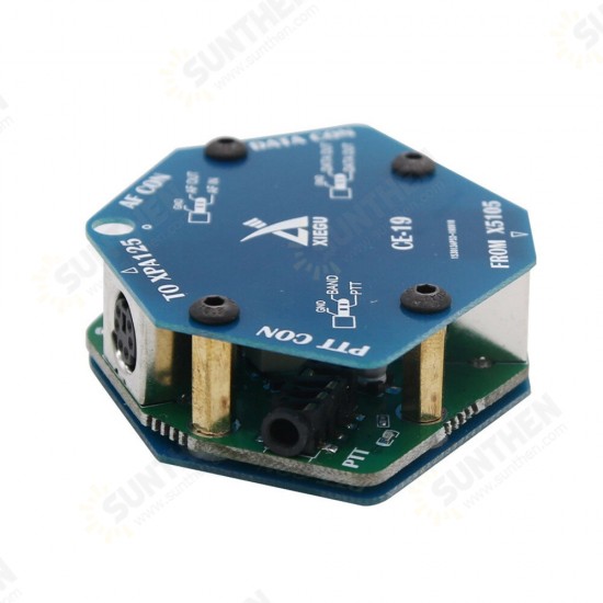 CE-19 Data Interface Expansion Card for XIEGU X5105 ACC PTT Connect to PC or Other Data Terminals