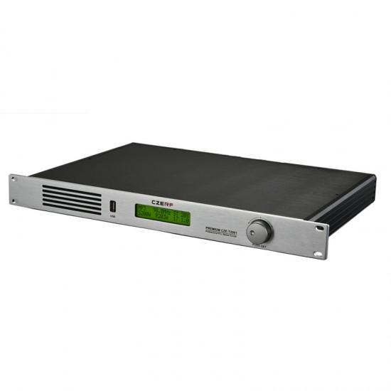 CZE-T2001 PLL Stereo FM Transmitter 0-200W Power Adjustable Radio Broadcast XLR Port Clear Sound Quality MP3 Player