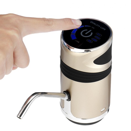 Electric Auto USB Water Pump Dispenser Gallon Bottle Button Smart Switch Drink Dispenser