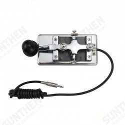 HY-K4 Manual Telegraph Morse Key CW Key Fit Shortwave Radio Morse Code Practices CW Communications HY-K4 Manual Telegraph Morse Key CW Key Fit Shortwave Radio Morse Code Practices CW Communications