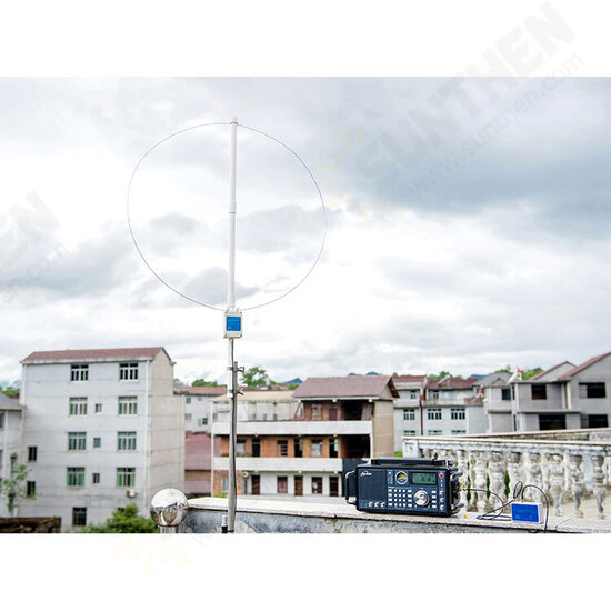 HY-LOOP200A Active Loop Antenna Shortwave Receiving Antenna 100KHz-180MHz with/without Battery for SDR Radio HY-LOOP200A Active Loop Antenna Shortwave Receiving Antenna 100KHz-180MHz with/without Battery for SDR Radio