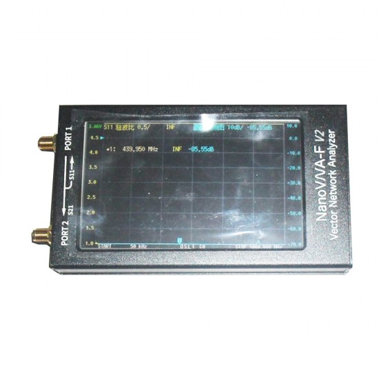 LZF V2 50KHz-3000MHz Vector Network Analyzer Digital Nano VNA Tester MF HF VHF UHF USB Logic Antenna Analyzer Standing Wave