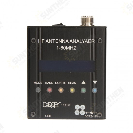 MR300 Digital Shortwave Antenna Analyzer Meter Tester 1-60M For Ham Radio MR300 Digital Shortwave Antenna Analyzer Meter Tester 1-60M For Ham Radio