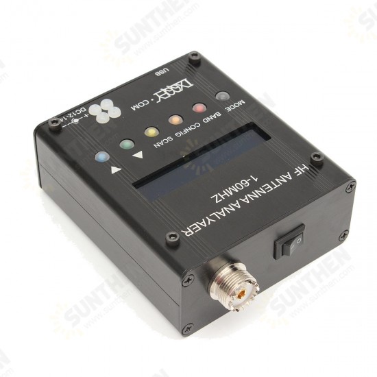 MR300 Digital Shortwave Antenna Analyzer Meter Tester 1-60M For Ham Radio MR300 Digital Shortwave Antenna Analyzer Meter Tester 1-60M For Ham Radio