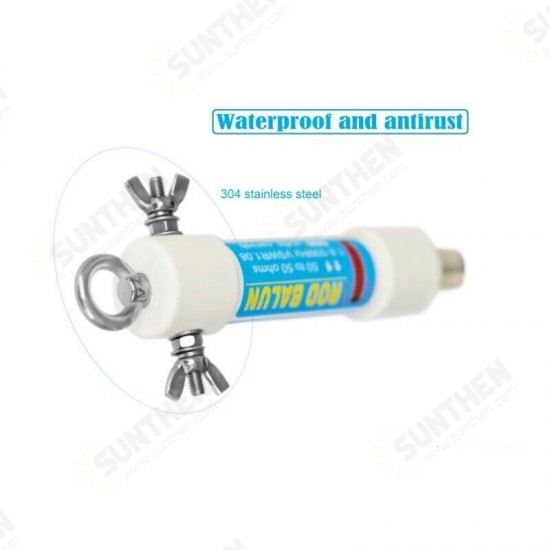 Mini 1:1 160m-6m Bands (1.8-50MHz) 500W Waterproof HF Voltage Balun for Shortwave Antenna Balun Mini 1:1 160m-6m Bands (1.8-50MHz) 500W Waterproof HF Voltage Balun for Shortwave Antenna Balun