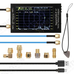 F V2 50kHz-3GHz IPS 4.3Inch LCD Display Vector Network Analyzer S-A-A-2 Antenna Analyzer Short Wave HF VHF UHF F V2 50kHz-3GHz IPS 4.3Inch LCD Display Vector Network Analyzer S-A-A-2 Antenna Analyzer Short Wave HF VHF UHF