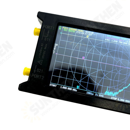 50kHz-6.3GHz LiteVNA 2.8inch/3.95inch Display Vector Network Analyzer HF VHF UHF Antenna