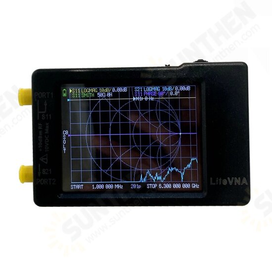 50kHz-6.3GHz LiteVNA 2.8inch/3.95inch Display Vector Network Analyzer HF VHF UHF Antenna