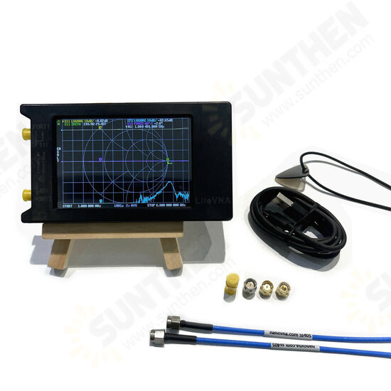 50kHz-6.3GHz LiteVNA 2.8inch/3.95inch Display Vector Network Analyzer HF VHF UHF Antenna