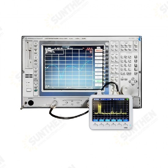 XT-127 Portable Spectrum Analyzer Signal Frequency Measuring Instrument 10-2700MHz WIFI Radio RFID Radiation Monitoring XT-127 Portable Spectrum Analyzer Signal Frequency Measuring Instrument 10-2700MHz WIFI Radio RFID Radiation Monitoring