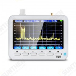 XT-127 Portable Spectrum Analyzer Signal Frequency Measuring Instrument 10-2700MHz WIFI Radio RFID Radiation Monitoring XT-127 Portable Spectrum Analyzer Signal Frequency Measuring Instrument 10-2700MHz WIFI Radio RFID Radiation Monitoring