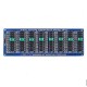 0.1R-9999999R Programmable Resistor Resistance Board Eight Decade 0.1R Accuracy 1% 1/2 Watt Module Board