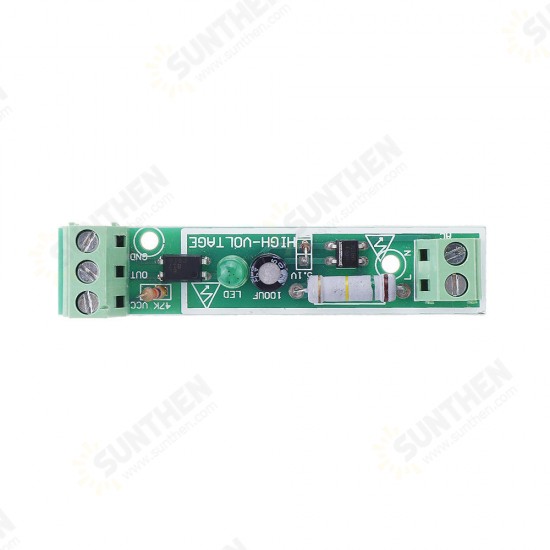 1-Bit AC 220V Optocoupler Isolation Module Voltage Detect Board Adaptive 3-5VPLC Isolamento Fotoaccoppiatore M