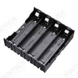 10pcs 4 Slots 18650 Battery Holder Plastic Case Storage Box for 4*3.7V 18650 Lithium Battery with 8Pin 10pcs 4 Slots 18650 Battery Holder Plastic Case Storage Box for 4*3.7V 18650 Lithium Battery with 8Pin