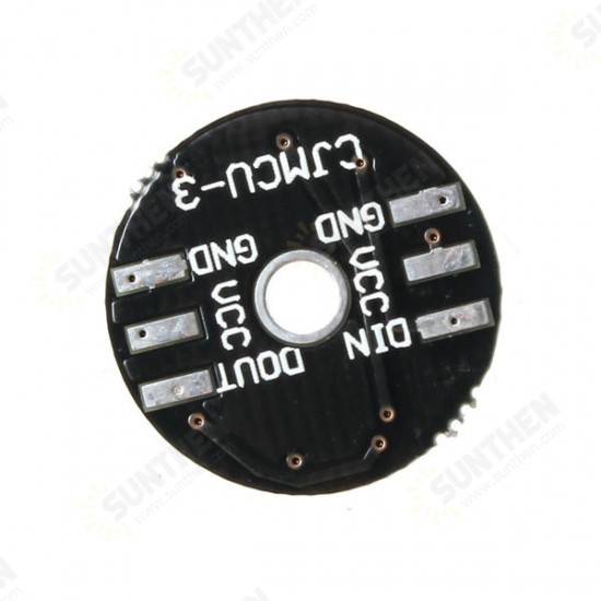 10pcs CJMCU-3bit WS2812 RGB LED Full Color Drive LED Light Circular Development Board