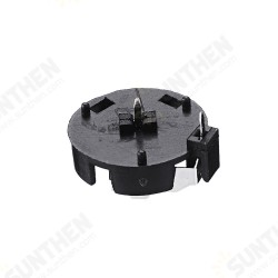 10pcs CR1220 Battery Holder In-line Button Battery Cell Sockets Case Black Plastic Housing 10pcs CR1220 Battery Holder In-line Button Battery Cell Sockets Case Black Plastic Housing