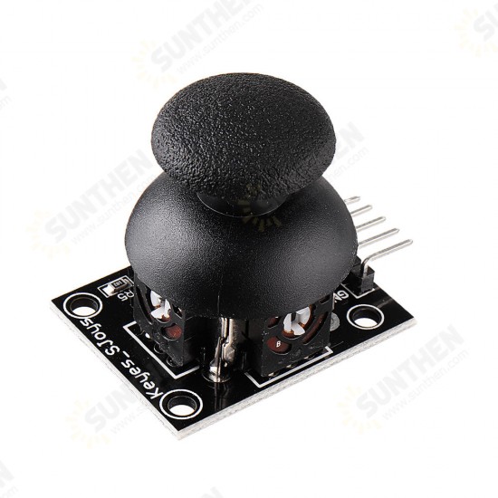 10pcs JoyStick Module Shield 2.54mm 5 pin Biaxial Buttons Rocker for PS2 Joystick Game Controller Sensor