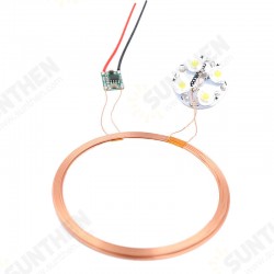 120mm DC Long-distance Charging Module DIY Wireless Power Supply Module for Electronic Lighting 120mm DC Long-distance Charging Module DIY Wireless Power Supply Module for Electronic Lighting