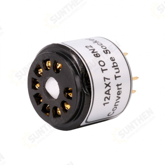 12AX7 12AU7 ECC82 ECC83 TO 6N2 6N1 6N6 6922 ECC88 E88CC DIY Audio Amplifier Vacuum Tube Convert Socket Adapter HIFI