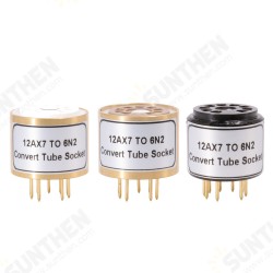 12AX7 12AU7 ECC82 ECC83 TO 6N2 6N1 6N6 6922 ECC88 E88CC DIY Audio Amplifier Vacuum Tube Convert Socket Adapter HIFI 12AX7 12AU7 ECC82 ECC83 TO 6N2 6N1 6N6 6922 ECC88 E88CC DIY Audio Amplifier Vacuum Tube Convert Socket Adapter HIFI