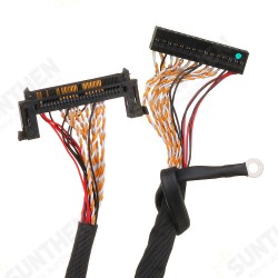 1.2M Common Screen Line LCD Driver Cable AB Reverse Signal for Advertising Machine Left Power 1.2M Common Screen Line LCD Driver Cable AB Reverse Signal for Advertising Machine Left Power
