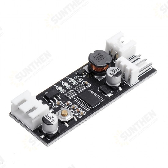 12V DC PWM 2-3 Wire Fan Temperature Control Speed Controller Noise Reduction Module