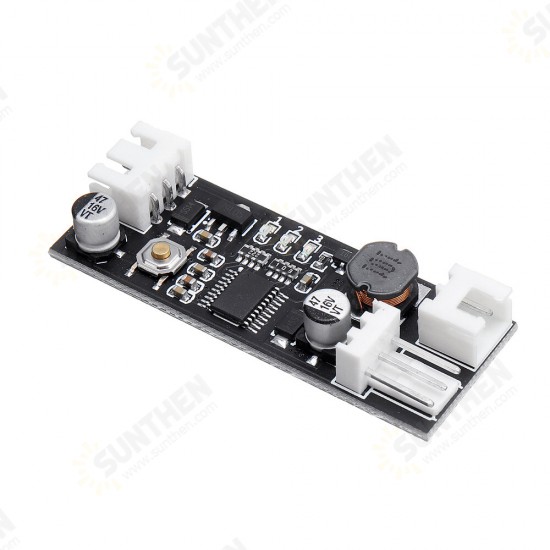 12V DC PWM 2-3 Wire Fan Temperature Control Speed Controller Noise Reduction Module