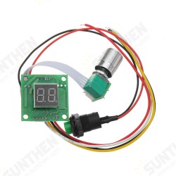 1803DT DC 12V LED Digital Display Timing PWM DC Motor Speed Controller Infinitely Variable Speed Switch Governor 1803DT DC 12V LED Digital Display Timing PWM DC Motor Speed Controller Infinitely Variable Speed Switch Governor