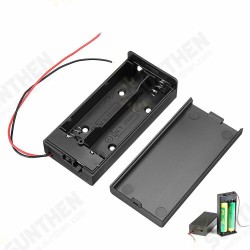 18650 Battery Box Rechargeable Battery Holder Board with Switch for 2x18650 Batteries DIY kit Case 18650 Battery Box Rechargeable Battery Holder Board with Switch for 2x18650 Batteries DIY kit Case