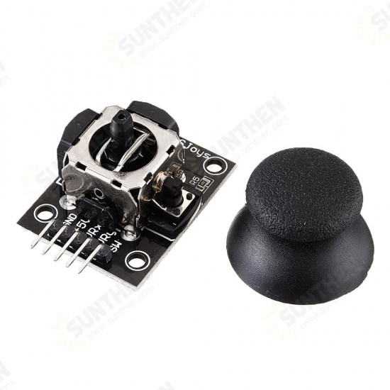 20pcs JoyStick Module Shield 2.54mm 5 pin Biaxial Buttons Rocker for PS2 Joystick Game Controller Sensor for Arduino