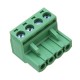 2EDG 5.08mm Pitch 4 Pin Plug in Screw Dupont Cable Terminal Block Connector Right Angle