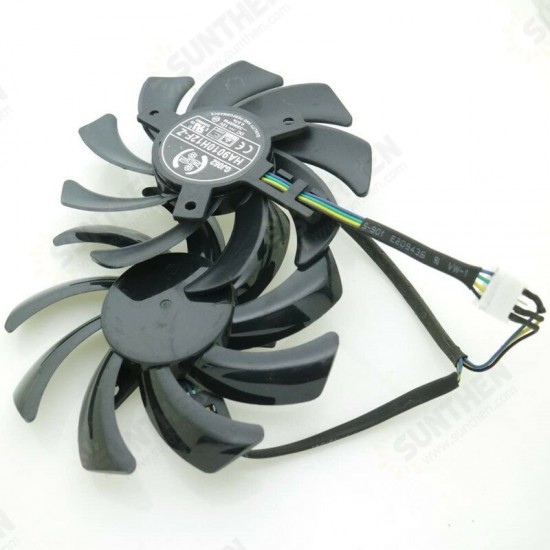 2PCS 85MM 4PIN HA9010H12F-Z GTX1060 Cooler Fan Replacement for MSI GTX 1060 OC 6G GTX 960 P106-100 P106 GTX1060 GTX960