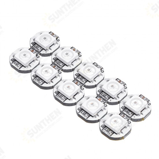 30Pcs DC 5V 3MM x 10MM WS2812B SMD LED Board Built-in IC-WS2812